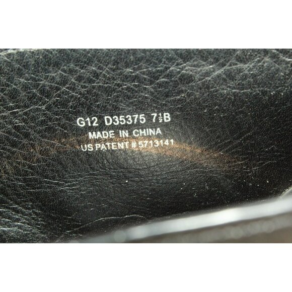 Cole Haan Air Kensington Black Leather Waterproof Knee High Boots Size 7.5 B - Picture 9 of 11